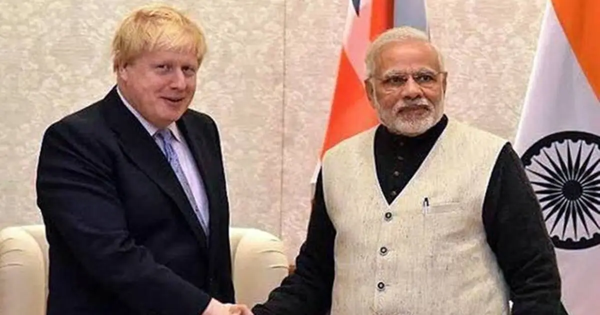 British PM Boris Johnson says UK and India are natural partners